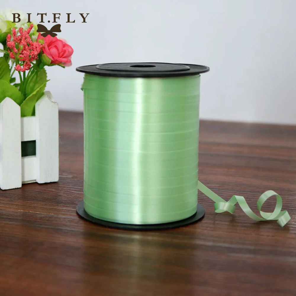 250 ярдов лента для воздушных шаров пластиковый рулон поделок упаковки подарков