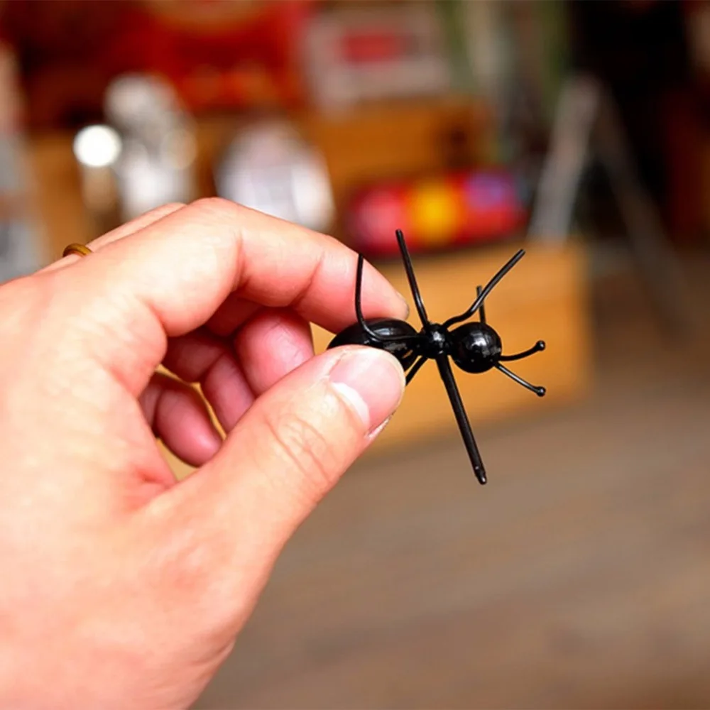 

PREUP 12 шт. DIY Мини Cos муравей фрукты вилка пластиковые украшения Кухня Бар детский десерт вилки посуда животное еда выбор муравья зубочистка