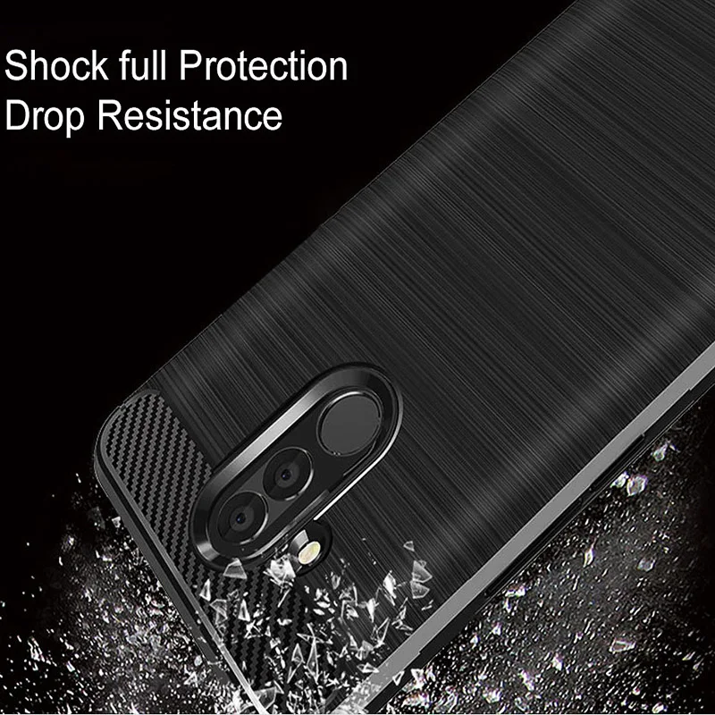 Чехол для Huawei mate 20 lite чехол из углеродного волокна телефона с полной защитой 360 Lite