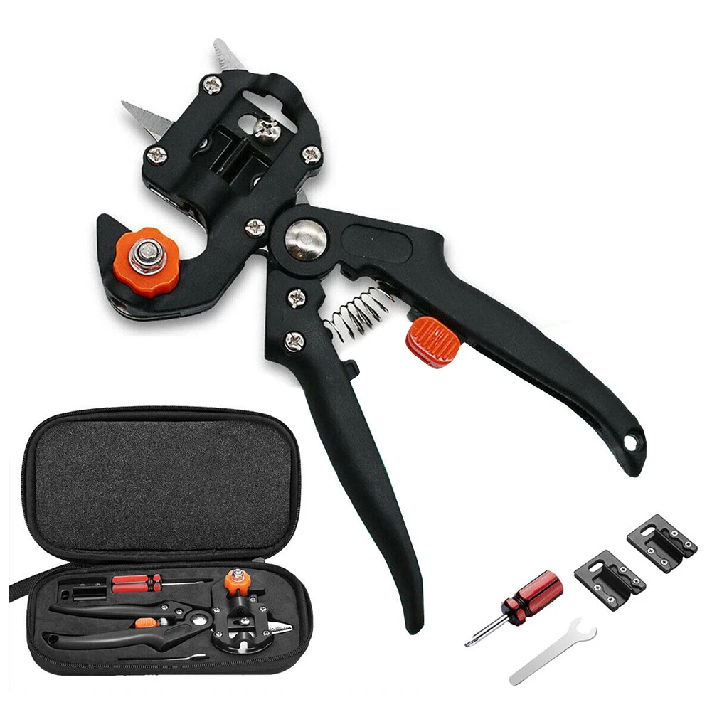 

1set Garden Grafting Tool Knife Tree Pruner Kit Twig Cutting Device Prun Scissor Household Garden Planting Seedle Graft Tool