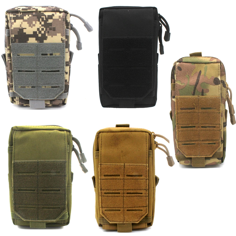 

New Tactical Outdoor Molle Pouch Belt Waist Bag Fanny Pack Outdoor Multifunction Pouches Phone Case Pocket for Hunting Bags