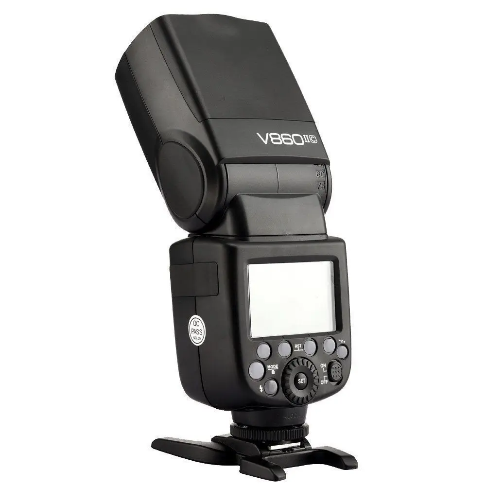 Godox Ving V860II-C E-TTL фотокамер Speedlite HSS 1/8000 Li-Ion Батарея Вспышка для Canon DSLR 800D 760D 750D 200D 80D 70D