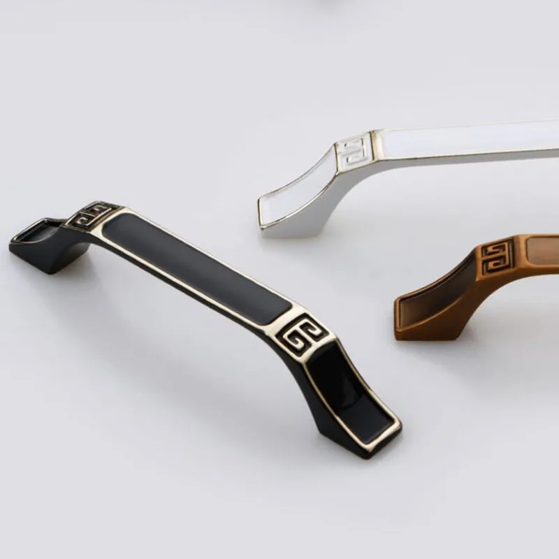 KK & FING современные ручки для шкафа из цинкового сплава кухонные дверные выдвижных