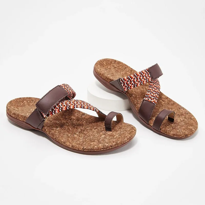 

Big Size 35-44 New 2021 Rome Flip Flop Beach Sandals Women Outdoor Non-Slip Shoes Chaussure Femme Indoor Sandalias Mujer Piel