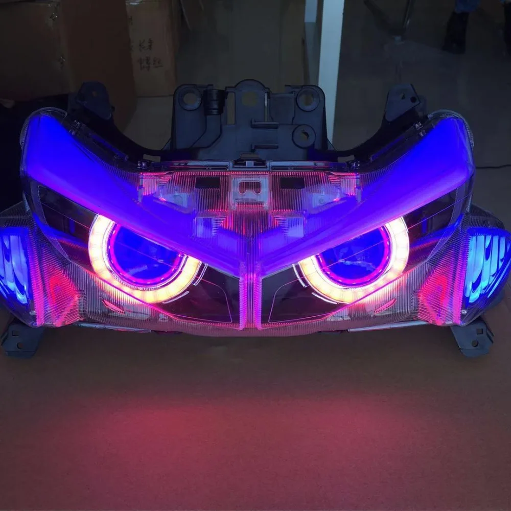 Модифицированный мотоцикл NVX155 aerox155 NVX фары головного света лампы HID светодиодные