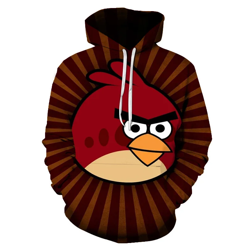 picture color Стиль 3D принт Angry Birds Movie 2 толстовки с капюшоном горячая распродажа мужская и женская уличная одежда Angry Birds 2 повседневные толстовки - Цвет: picture color