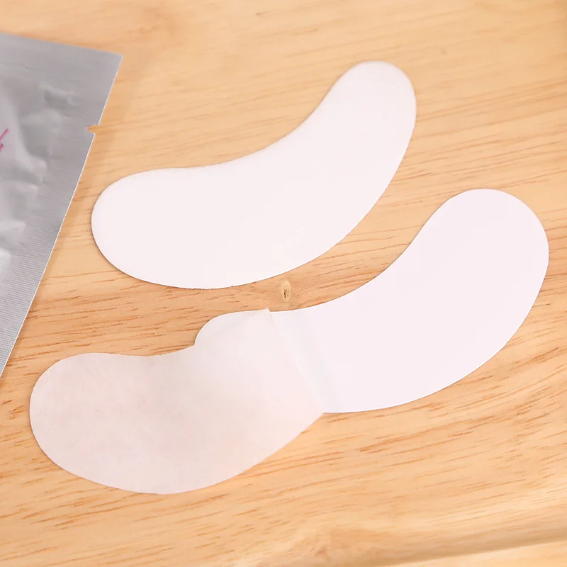 

50pairs/pack Hydrating Eye Tip Stickers Wraps Eye Care Pad New Paper Patches Under Eye Pads Lash Under Eye Gel Patches