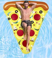 Надувной матрас в виде кусочка пиццы‍#2