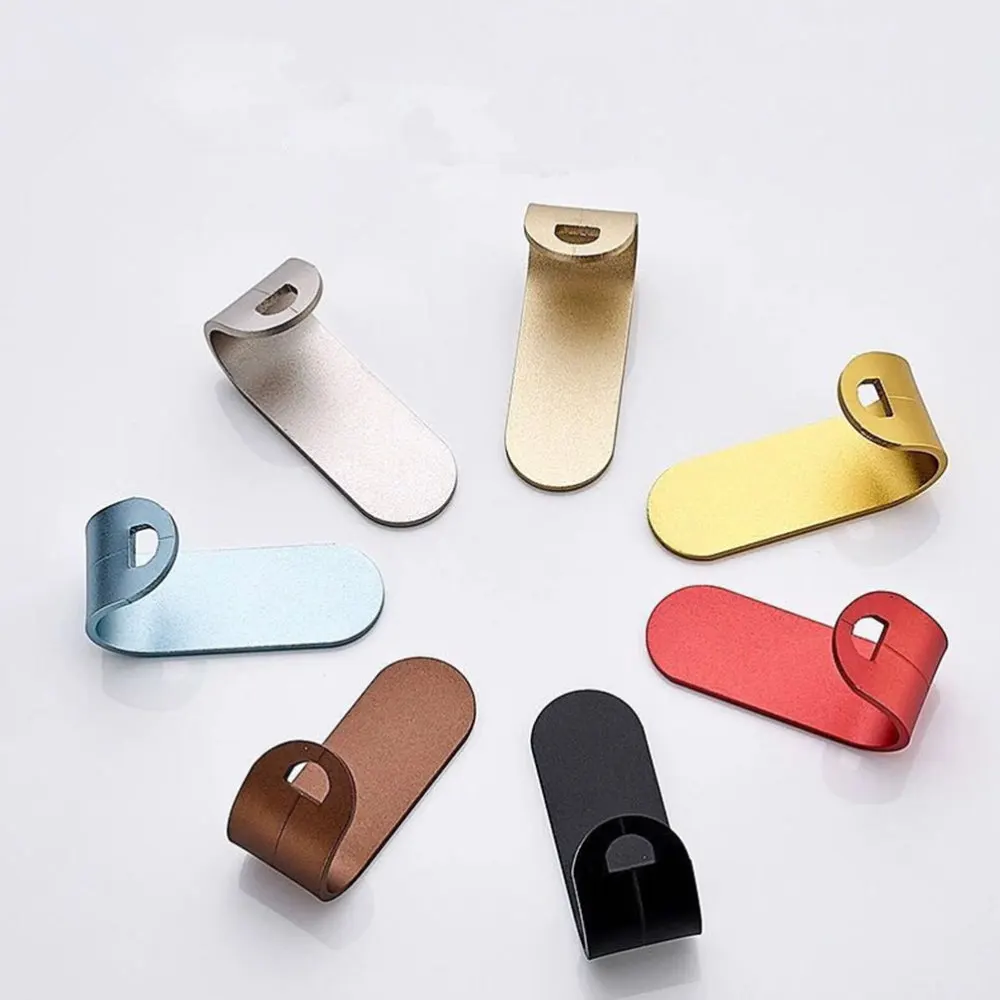 

7Pcs Waterproof Bathroom Hook Decorative Wall Hanger Pasting Hook Random Color