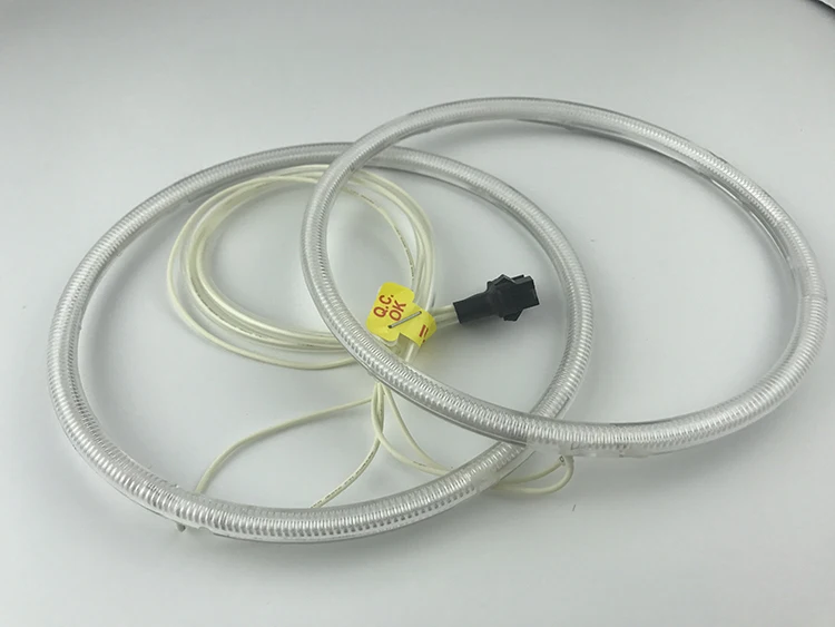 2 шт. ультра яркие красные/зеленые/с холодным катодом (CCFL) Ангельские глазки гало