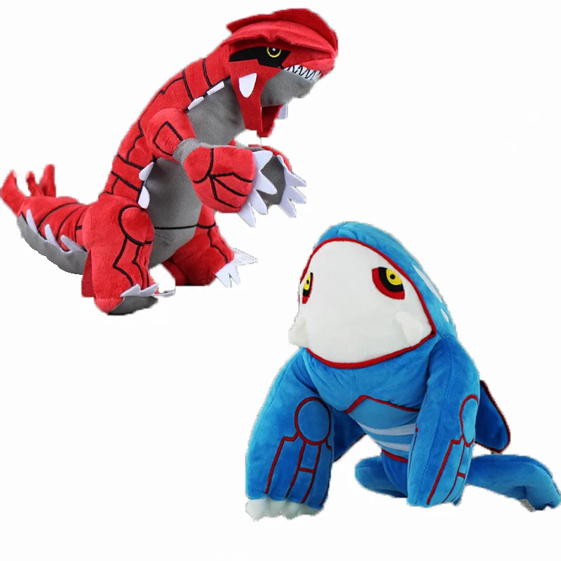 Аниме Покемон Kyogre животное Плюшевая Игрушка Рыба 24 см 30 мягкая плюшевая игрушка