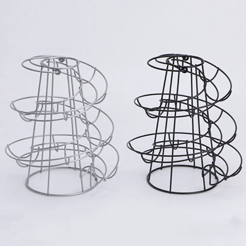 

Egg Basket Display Tray Holder Metal Rack Storage Eggs Organizer Eggs Space