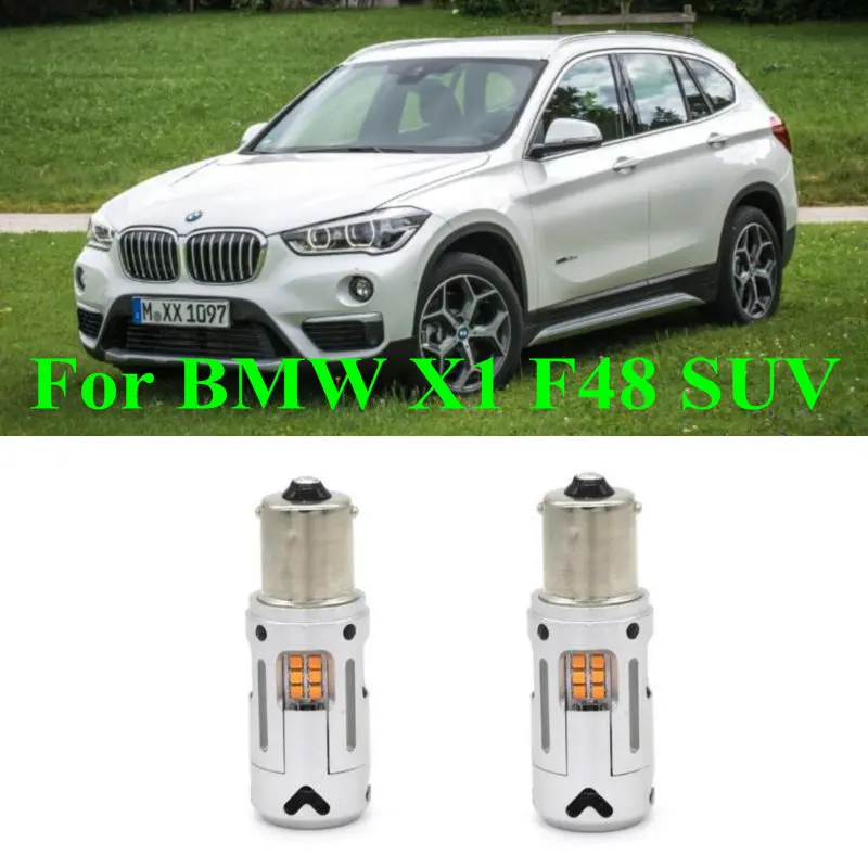 

Germany Car Accessories Front Rear Turn Signal Light For BMW X1 F48 SUV Error Free Canbus 2640LM No Hyper Flash