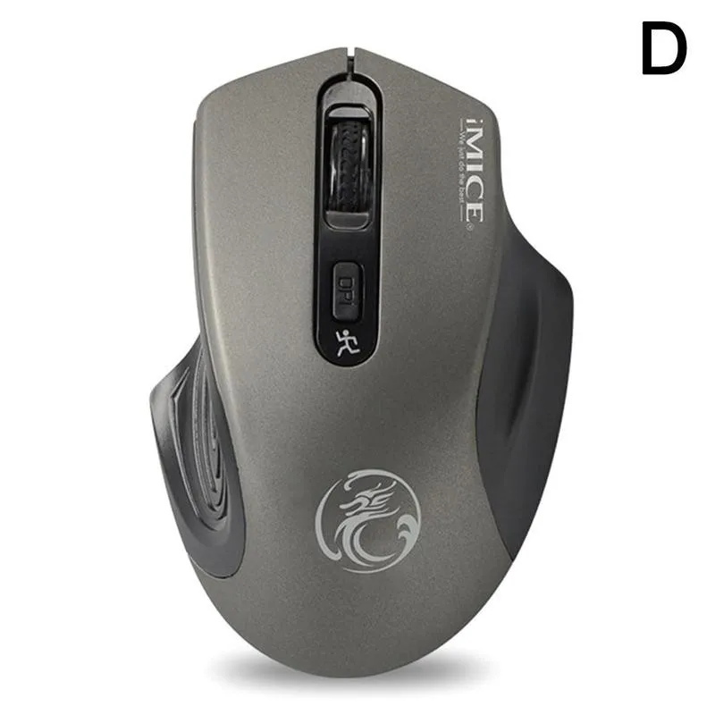 

1pcs Wireless Mouse USB Computer Mouse Silent Ergonomic For PC Optical Mouse 2000 Gamer Noiseless Wireless Mice Laptop Mous S8O3