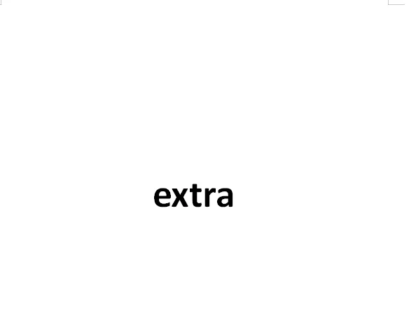 

extra