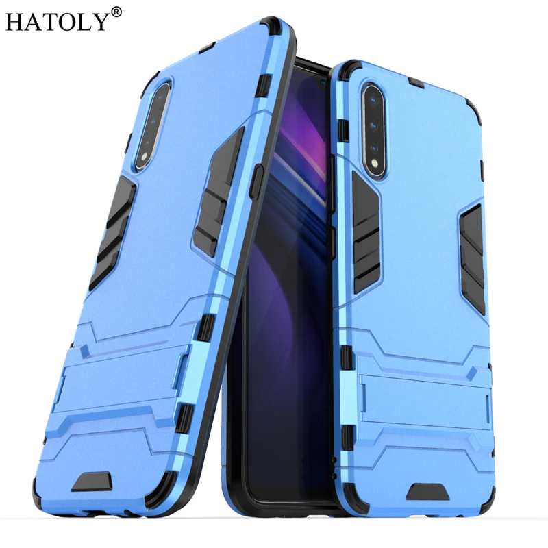 For Vivo iQOO Neo Case Rubber Robot Armor TPU PC Shell Hard Back Phone Cover for Vivo iQOO Neo Protective Case for Vivo iQOO Neo