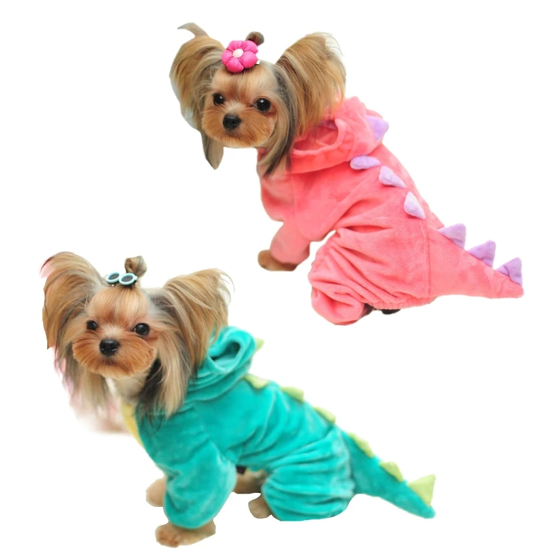 Милая Имитация Динозавра Костюм питомца Хэллоуин Косплей Кукла Чаки одежда