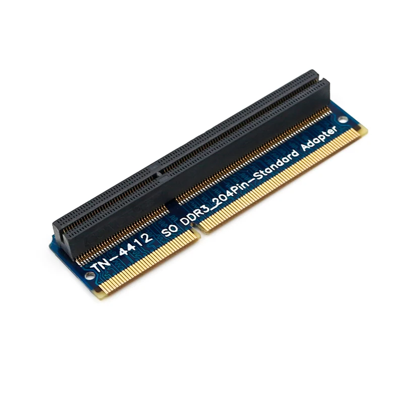 

Адаптер DDR3 SO DIMM для настольных ПК, адаптер памяти DIMM DDR3, карта ОЗУ 204Pin, стандартный разъем, тестер памяти, компьютерные компоненты, новинка