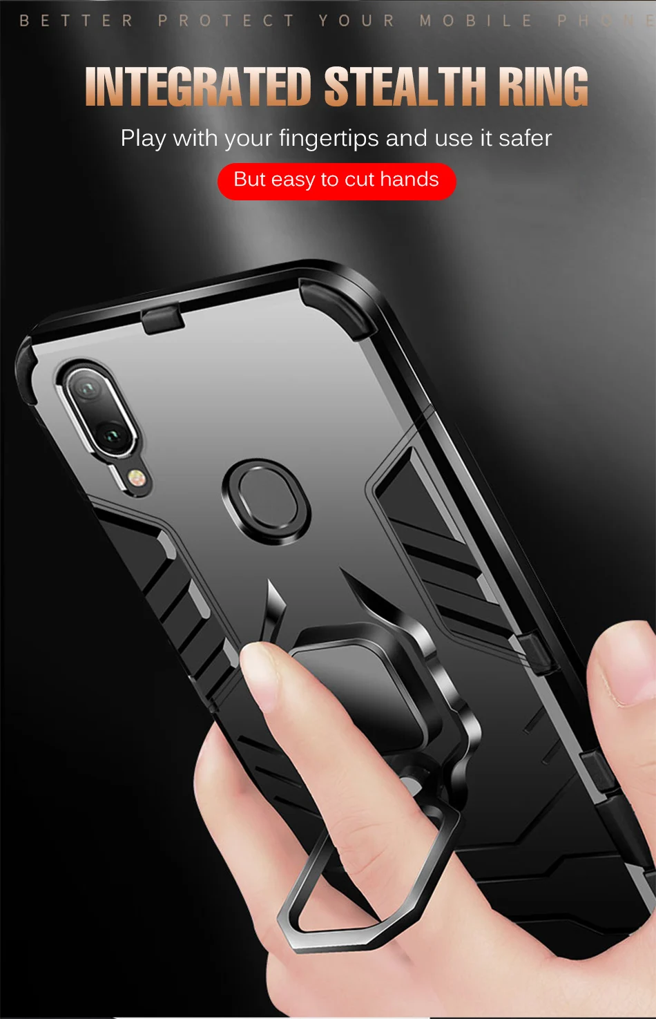 Роскошный защитный чехол-бампер для samsung Galaxy A50 A70 A60 A30 M30 бампер чехол M20 M10 A8S A7 A8 A9 плюс автомобильному кольцу, мягкий чехол