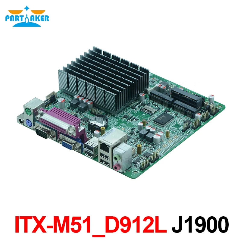 

ITX-M51_D912L Intel J1900 Processor X86 Bay trail Mini ITX Motherboard with Gigabit Ethernet