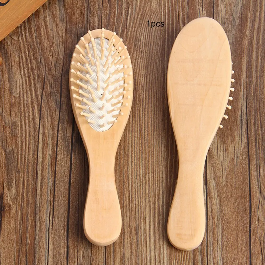 

Massage Health Lotus Wood Comb Solid Wood Tooth Comb Massage Hair Care Anti-Static Wood Comb Wooden