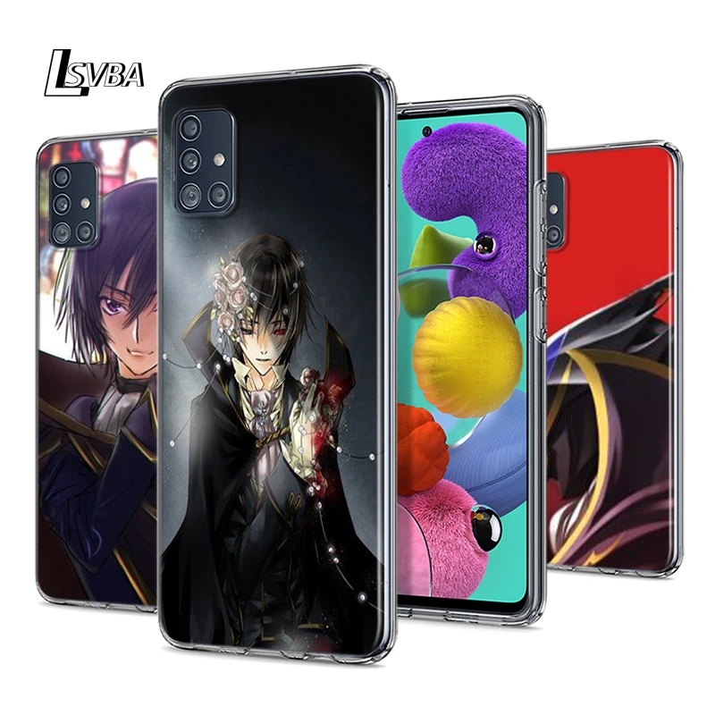 

Code Geass Anime For Samsung Galaxy S20Ultra S20 Plus S10 Lite A01 A11 A21 A21S A31 A41 A42 A51 A71 A81 Phone Case