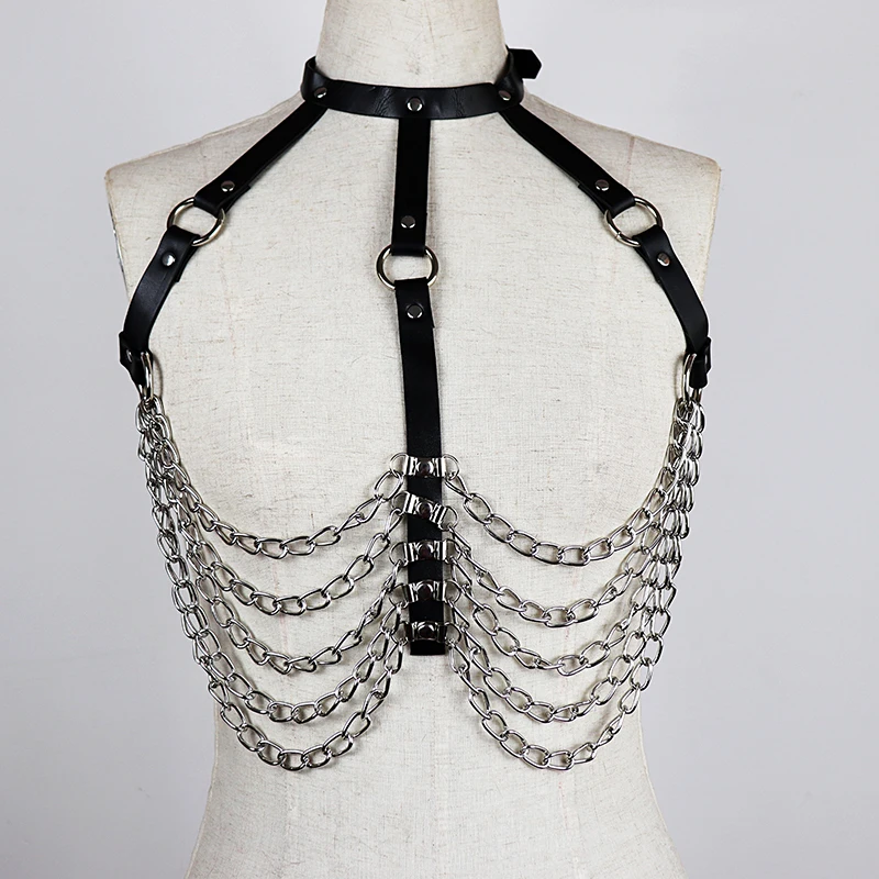 Ремень на ногу портупея цепь Seks БДСМ бондаж анти-Натирание повязка бедро танцы