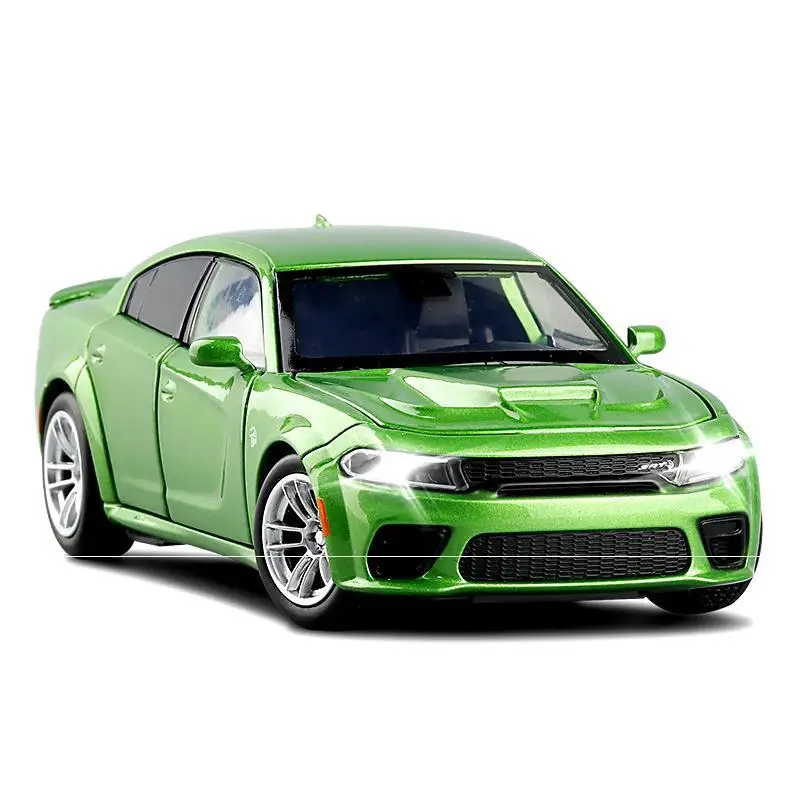 1:32 Dodge Зарядное устройство SRT ведьма моделирование автомобиля приятные на ощупь