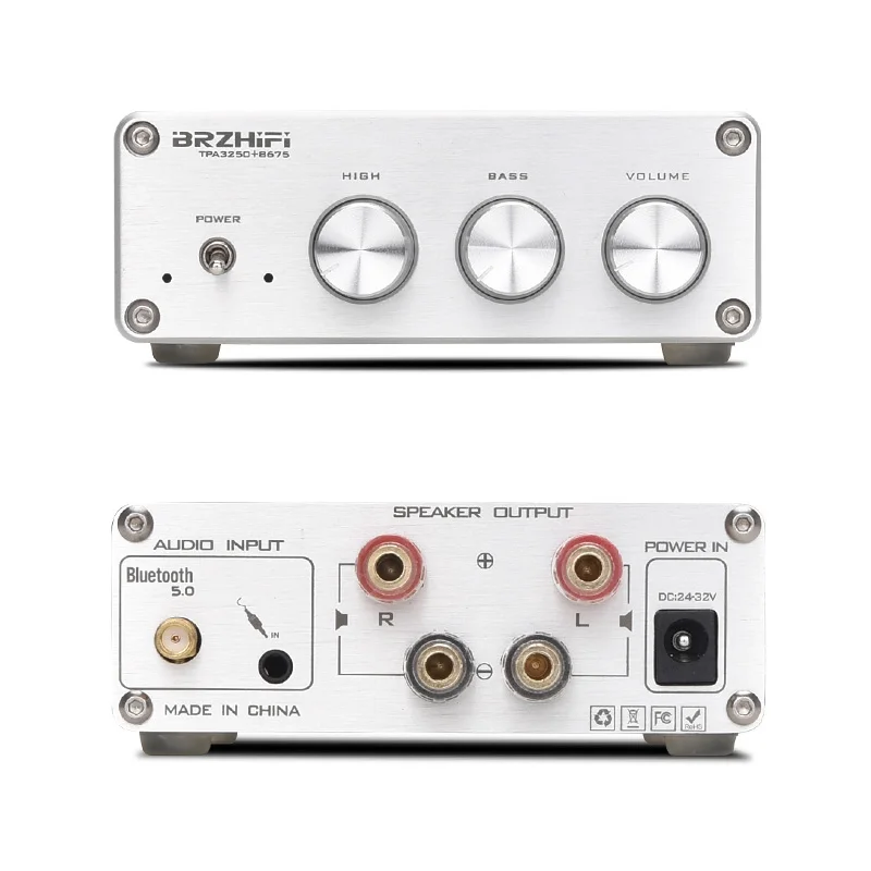 

Усилитель сигнала высокой точности BRZHIFI TPA3250, 260 Вт, Bluetooth 8675, aptx-hd