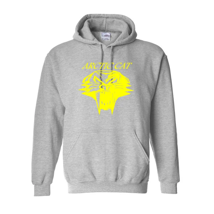 

Arctic Cat design new fashion hip hop hoodies 2019 men GRAY/BLACK sweatshirts man brand LONG sleeve clothing street wear