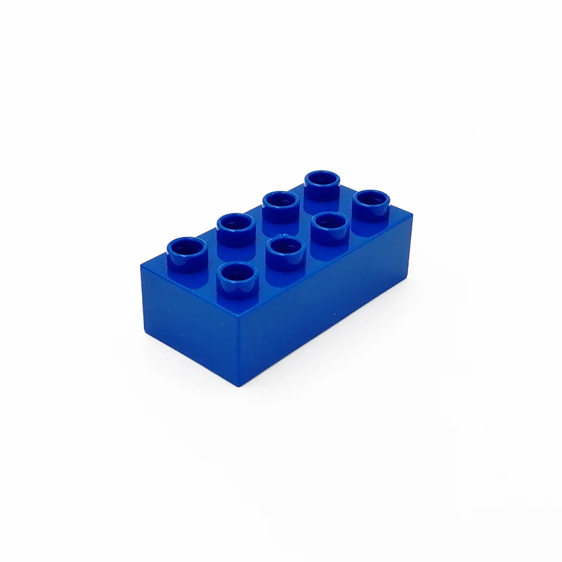 Moc креативные большие строительные блоки кирпичи 2x4 3011 наборы крупных частиц