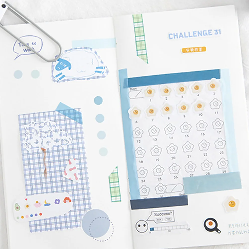 Органайзер с наклейками для детей и взрослых 31 день|Доска-флипчарт| |