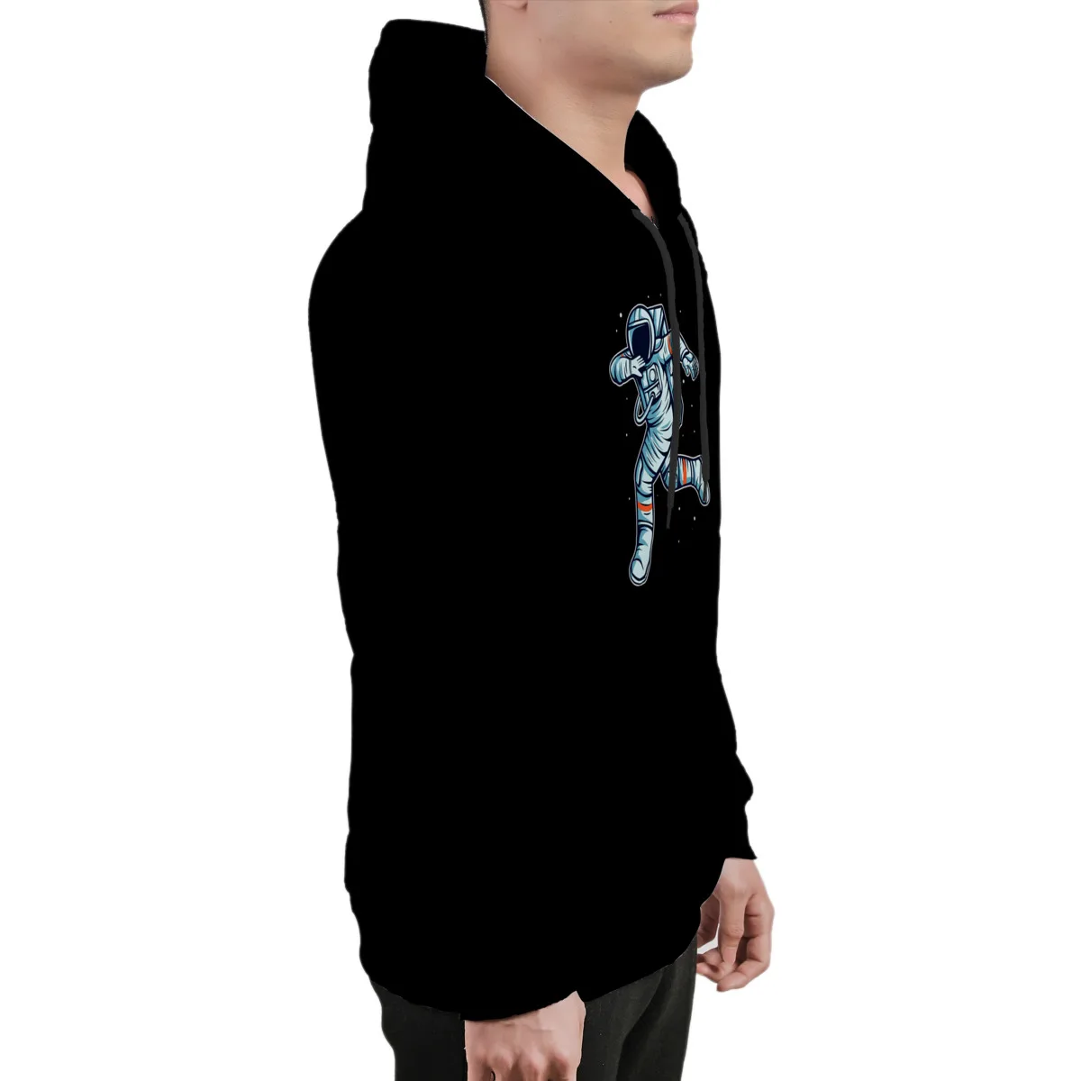 

Men's Hoodie Astronaut RunnerCustom Funny Couples Matching Kawaii Anime Sweat Capuche 37483