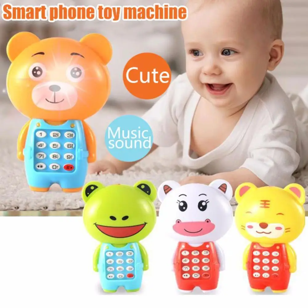 

Mobile Phone Educational Learning Music Machine Electronic Toy Children Gift Mini Cute Cartoon Children Phone Toy