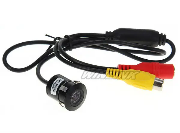 Миниатюрная широкоугольная водонепроницаемая камера заднего вида для