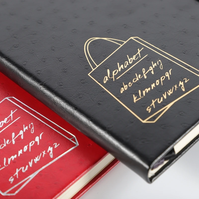 Черный Журнал классический прямолинейный Жесткий Чехол Высококачественная