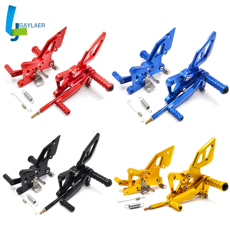 

For Yamaha R3 R25 YZF-R3 ABS Motorcycle CNC Adjustable Rearset Footrest FootPeg RearSet