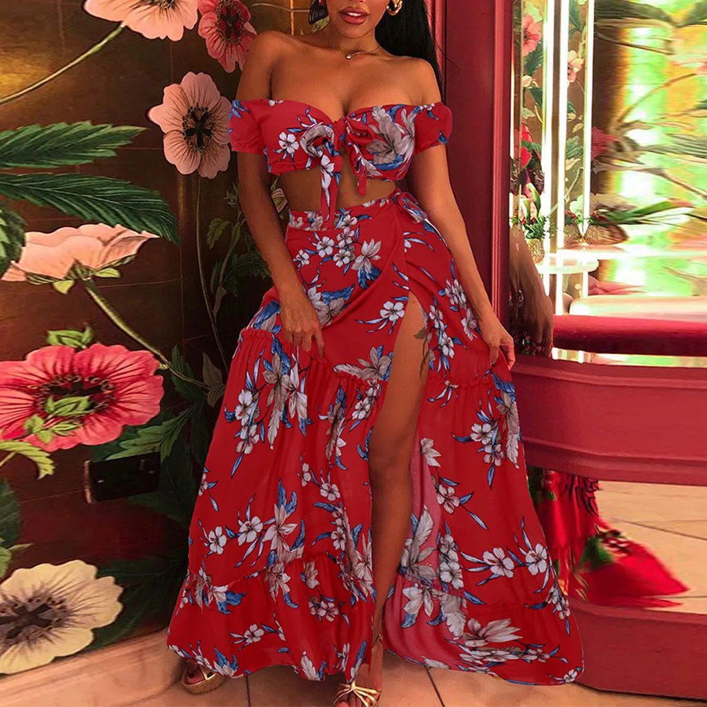 SAGACE платья с принтом элегантное женское пляжное платье длинным рукавом и