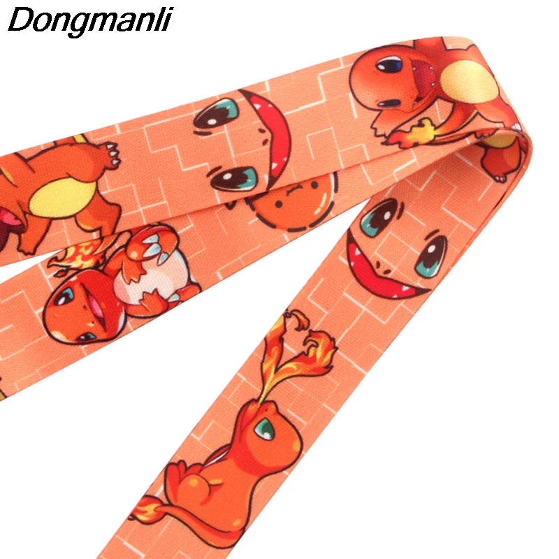 

K947 Small Fire Dragon Cartoon Lanyard Phone Rope Keychains Phone Lanyard for Keys ID Card Lanyards For Men Women