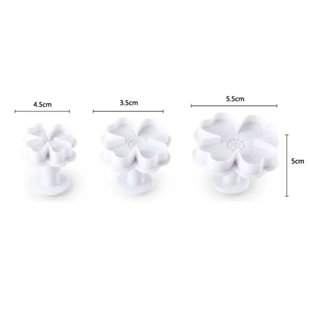 Комплект из 3 предметов Колонка пресс форма инструменты для приготовления тортов