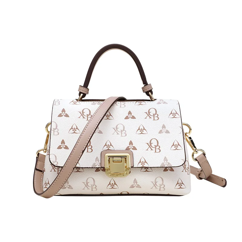 

Leather Women's Bag 2021 New Small Bag Chain Single Shoulder Bag Popular Versatile Small Square Bag Fashion Handbag