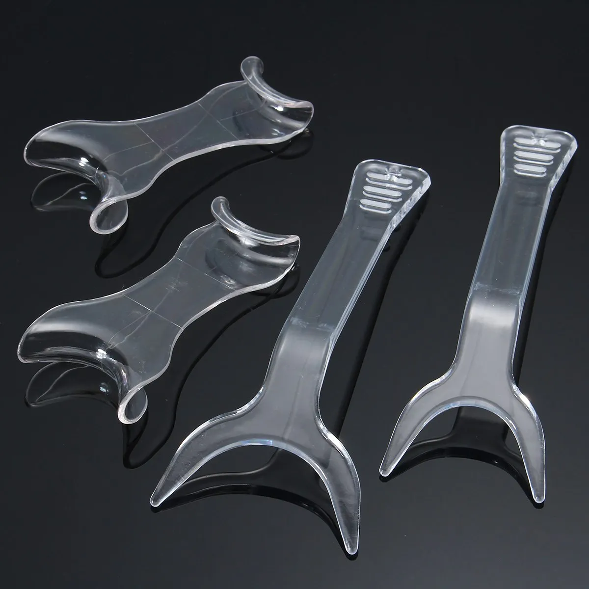 4 шт зубов отбеливание Внутриротовой Ортодонтическая щеточка щека Ретрактор для