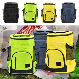 30l lightweight waterproof leakproof durable cooler backpack zipper closure outdoor picnic beach large capacity insulated hiking free global shipping