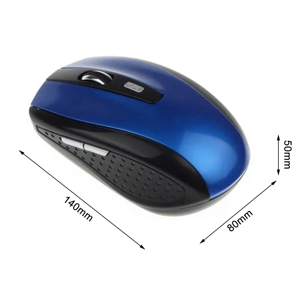 

Portable 2.4Ghz Mini USB Wireless Optical Mouse Ergonomic Gaming Mice For Computer PC Laptop Gamer for Notebook