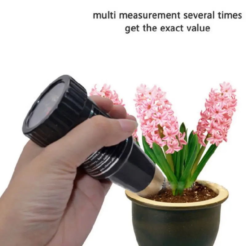 Двухконтурный измеритель кислотности почвы PH значение тестер гигрометр для