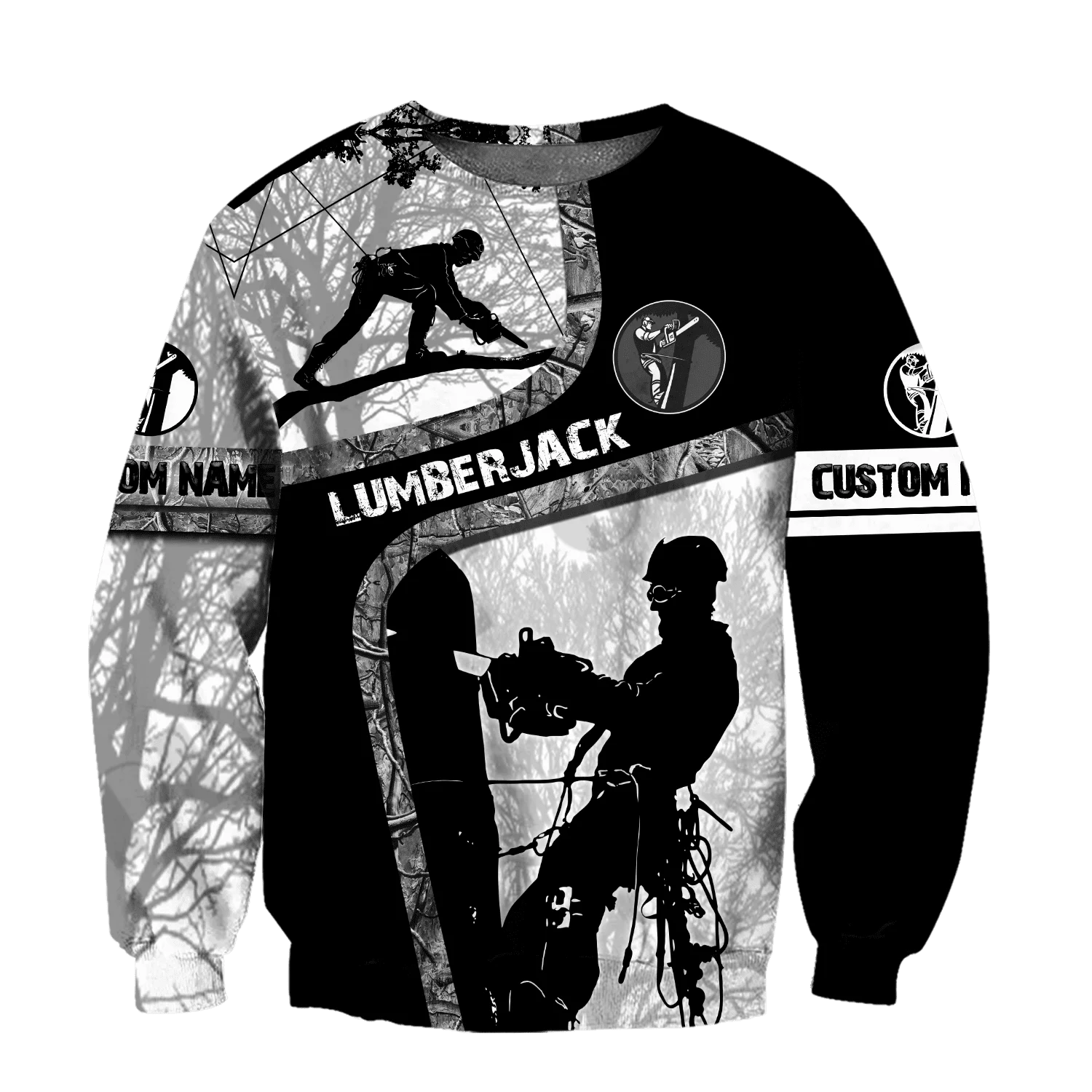 PLstar Cosmos 3DPrint Newest LumberJack Custom Name Combo Set Joggers Pants Unique Harajuku Streetwear Hoodies/Sweatshirt/Zip 2