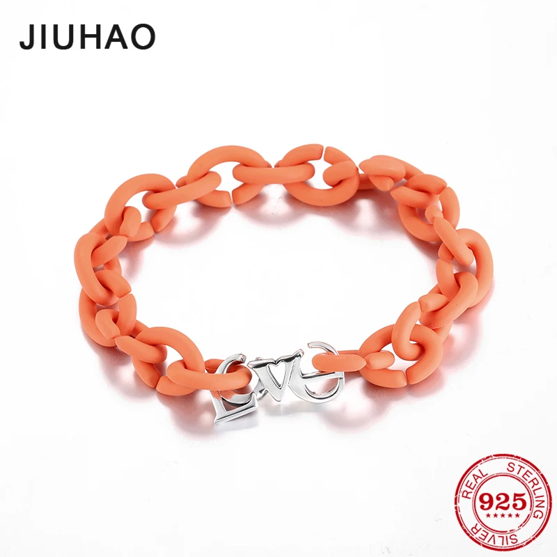 Европейский стиль модный подарок высокое качество буквы любовь бусины оранжевый