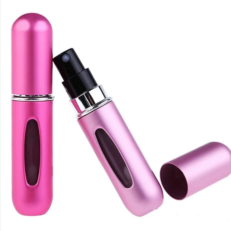 5 мл дорожная пустая многоразовая парфюмерная бутылка ароматизатор спрей кейс