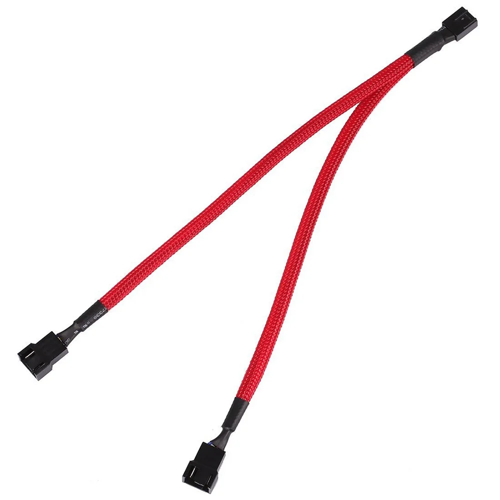 Женский к PWM 4Pin Компьютерный Вентилятор кабель удлинитель сплиттер охлаждающая