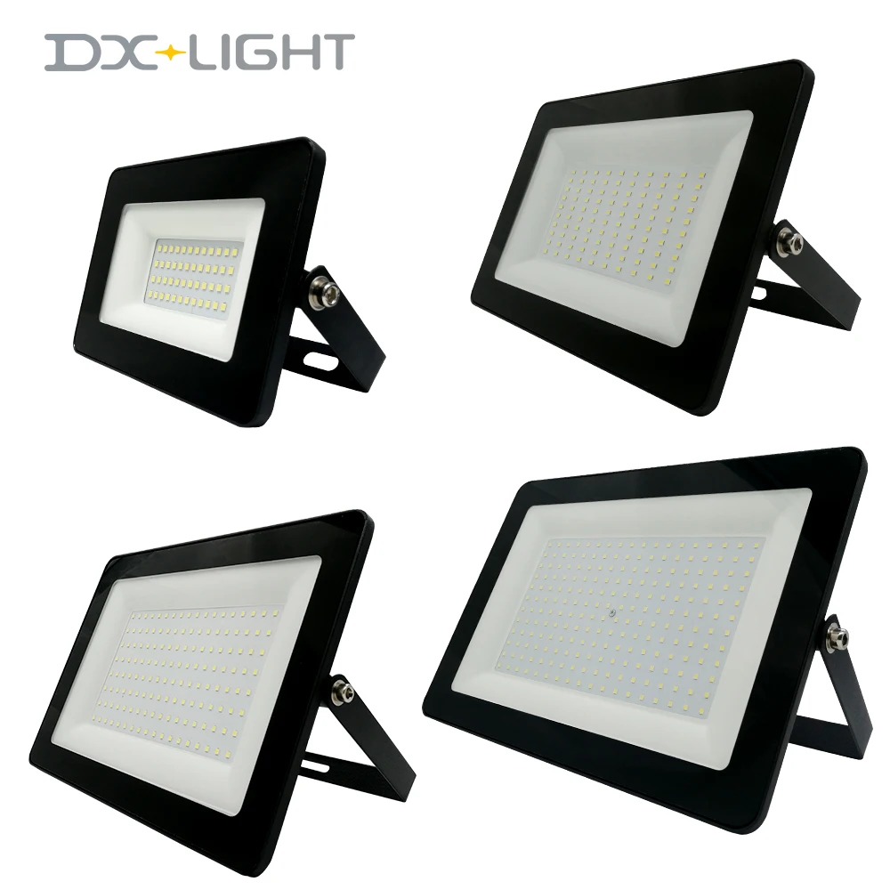 

Led Flood Light AC 220V Outdoor Floodlight Spotlight IP65 Waterproof 50W 100W 200W 300W LED Street Lamp Landscape Lighting